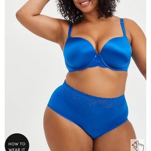 Blue brief panties- Torrid